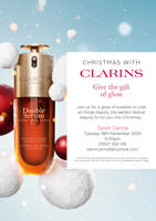 Christmas With Clarins Event - 18th November 