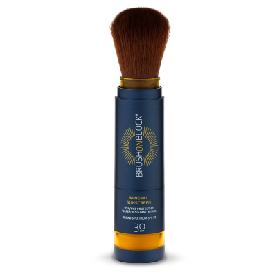 Touch of Tan Brush on Block Mineral Sunscreen