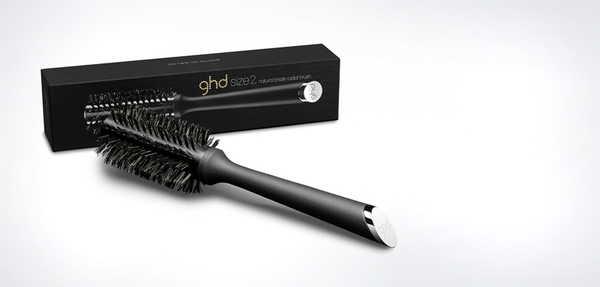 ghd natural bristle radial brush Größe 2