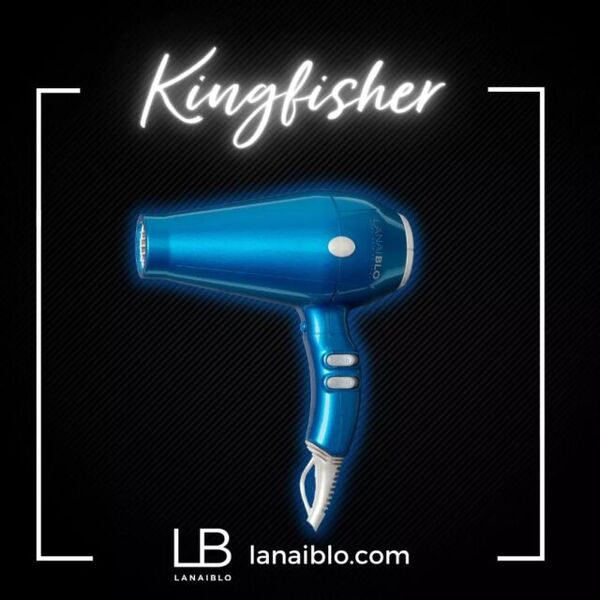   Lanaiblo Professional Hairdryer - Kingfisher Blue 2400W