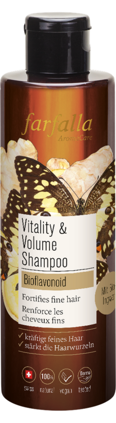 Vitality & Volume Shampoo Bioflavonoid, Haarpflege, 200 ml 