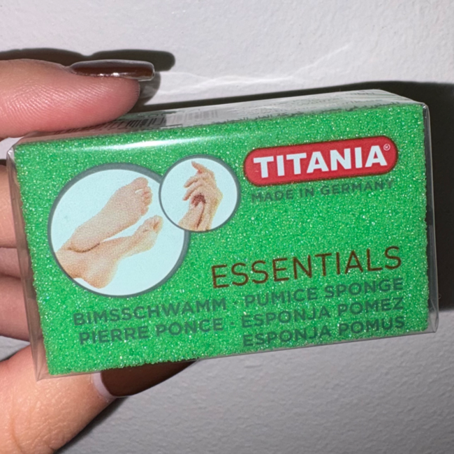 Titania Mini Pumice Sponge Assorted Col