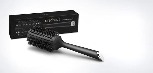 ghd natural bristle radial brush Größe 3