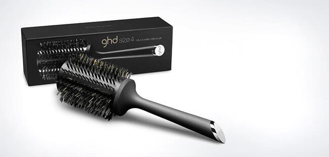 ghd natural bristle radial brush Größe 4