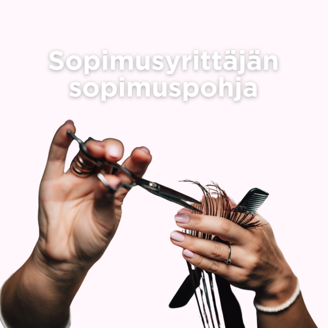 Sopimusyrittäjän sopimuspohja