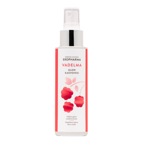 Vadelma Glow kasvovesi 100ml