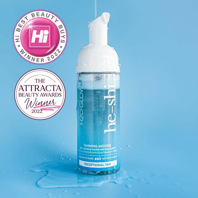 H2O Clear Tanning Mousse Reduced £12.50  RRP £27