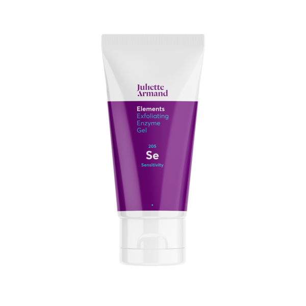 Exfoliating Enzyme Gel-Elements