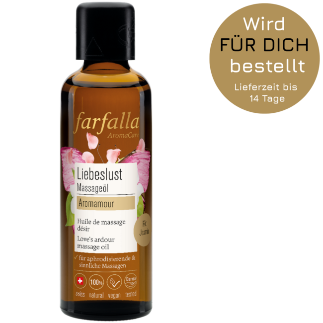 💕 Massageöl Liebeslust, Aromamour, Körperöl, 75 ml