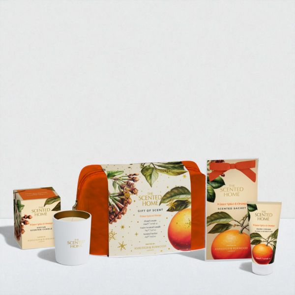 Winter Spice Gift Set Votive/Hand cream/Sachet