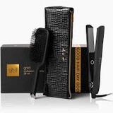 Ghd black gold + bag + brush