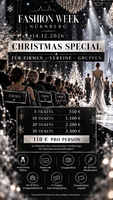 (5 Tickets) FWN SMALL CHRISTMAS GROUP SPECIAL PAKET - SHOW 14.12.26 MEISTERSINGERHALLE