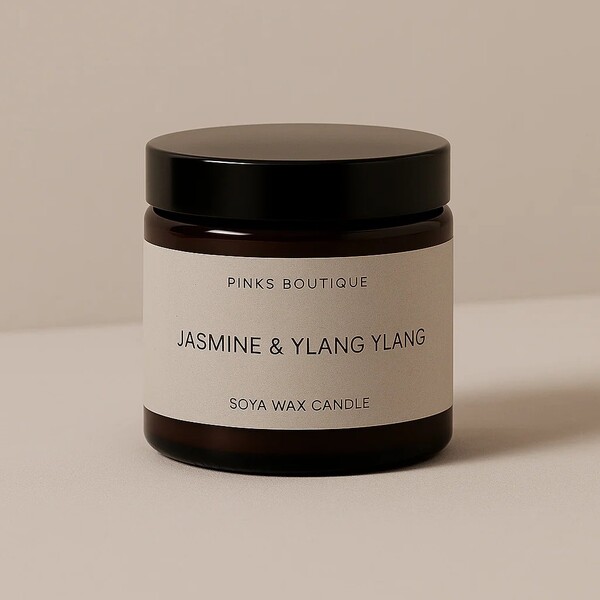 AWAKEN Candle- Jasmine & Ylang Ylang Soya Wax