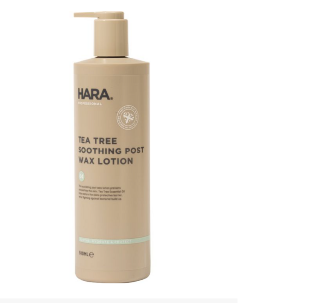 Hara Tea Tree Soothing Post Wax Lotion 500ml