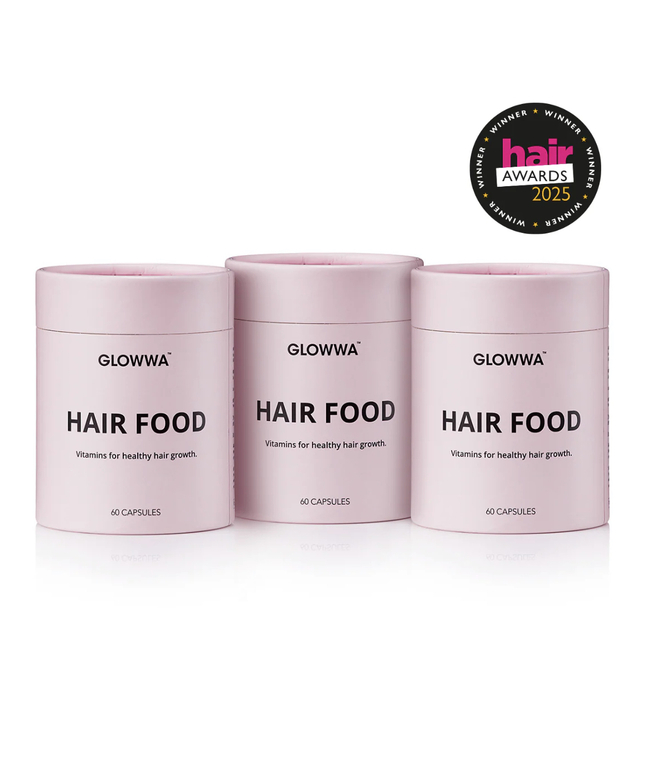 Glowwa hair food 3 months