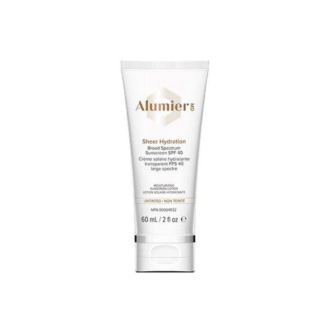 AlumierMD Sheer Hydration Broad Spectrum SPF 40 – Untinted