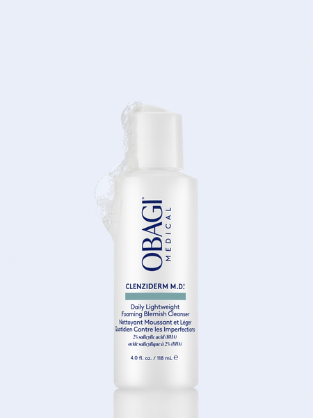 OBAGI CLENZIDERM M.D. DAILY LIGHTWEIGHT FOAMING BLEMISH CLEANSER