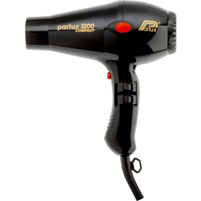   Parlux 3200 Compact Hairdryer - Black
