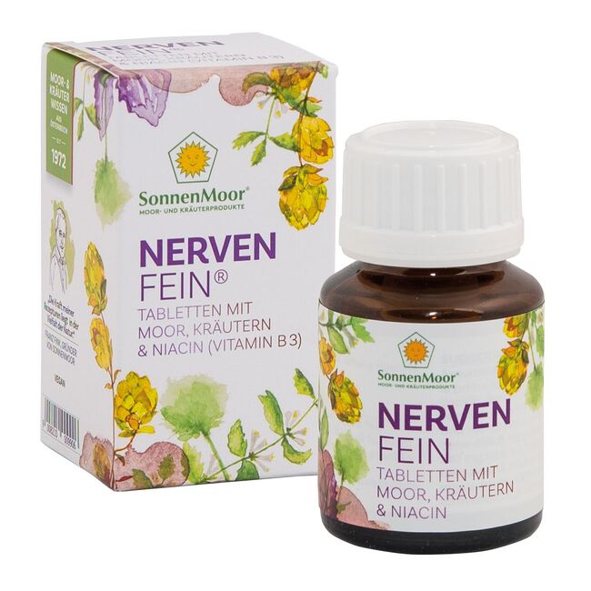 NERVENfein® Tabletten mit Moor, 30 Stück