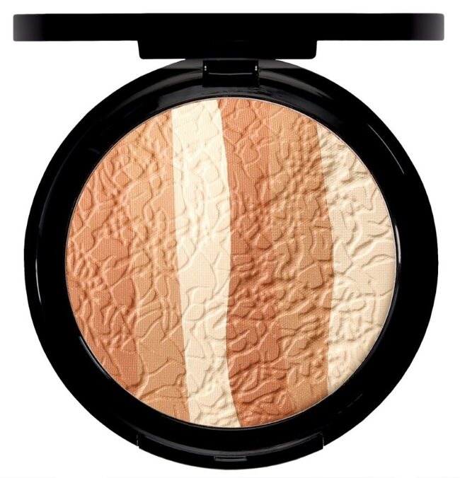 Glamorous Trio Bronzing Face Finish / Aurinkopuuteri-muotoilija