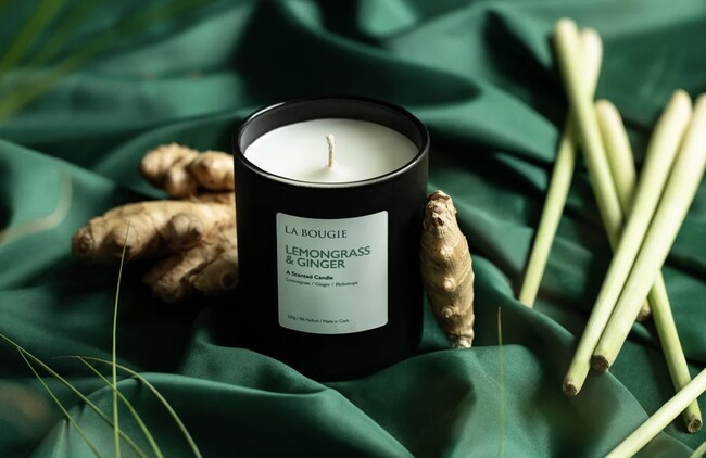 La Bougie Lemongrass & Ginger Candle