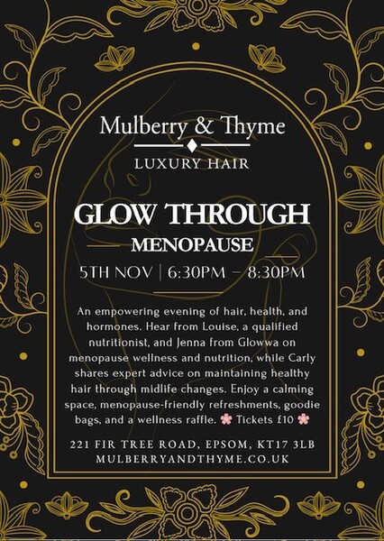 Glow Through Menopause(Hair, Health & Hormones) 