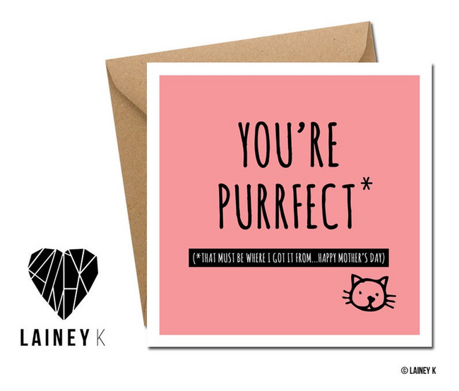 Lainey K Mothers Day: 'Purrfect'