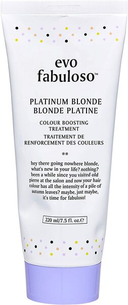 fabuloso platinum blonde colour boosting treatment 220ml