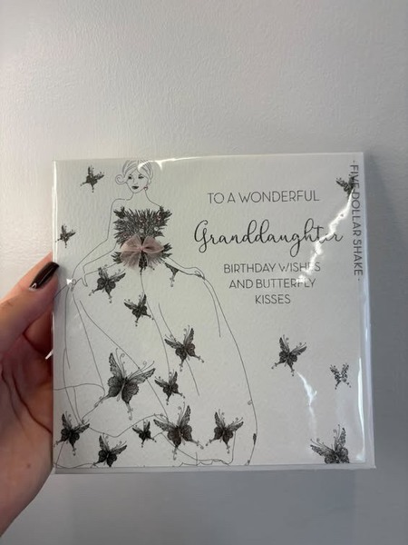 To a wonderful granddaughter