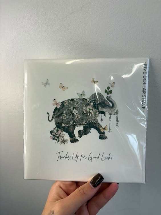 Trunks up for Good Luck