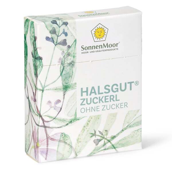 HalsGut® Zuckerl, Halsbonbons ohne Zucker, 51 g