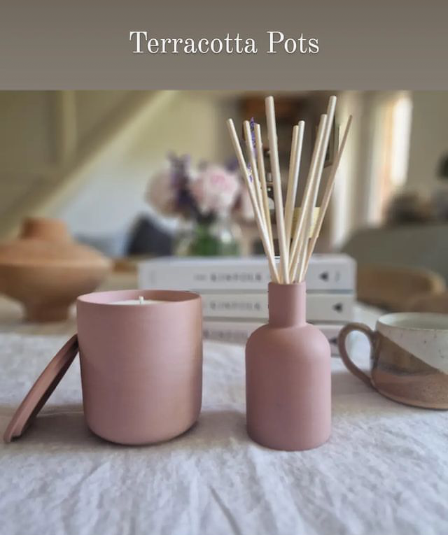 Ceramic Candle-Tonka Bean and Patchouli
