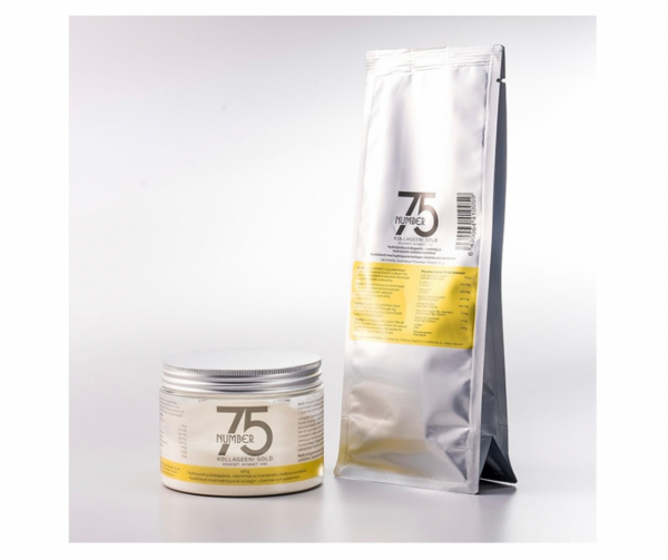 NO75 kollageenijauhe+täyttöpussi GOLD
