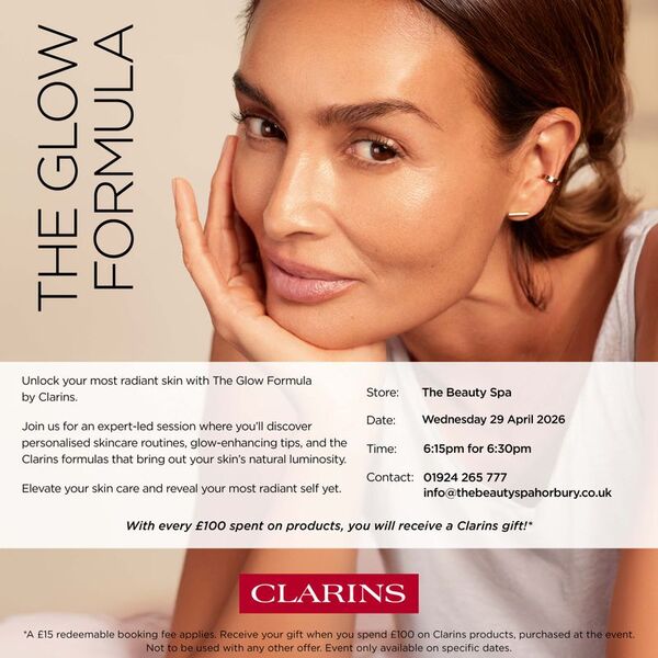 Clarins The Glow Formula Event