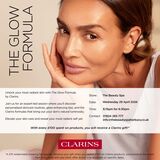 Clarins The Glow Formula Event