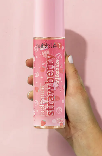 Bubble T Strawberry Milkshake Body Mist
