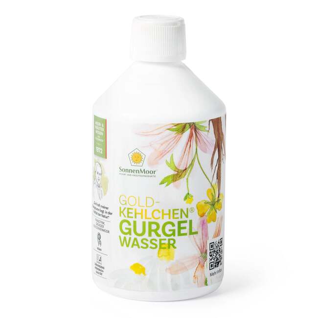 Gurgelwasser mit Alkohol, Kräuterauszug, 500 ml