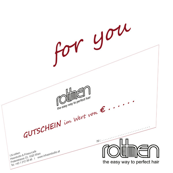 Geschenk Gutscheine € 100.-