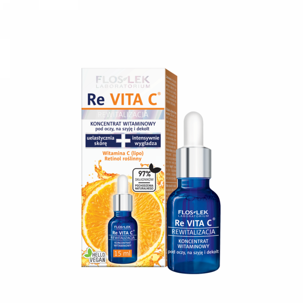 Floslek Re Vita C Vitamin Serum Concentrate  eye, neck,neckline30ml
