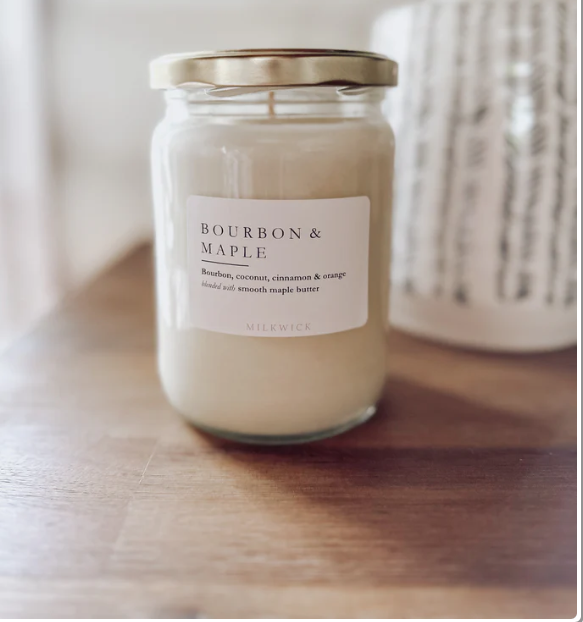 Bourbon & Maple Candle 500ml