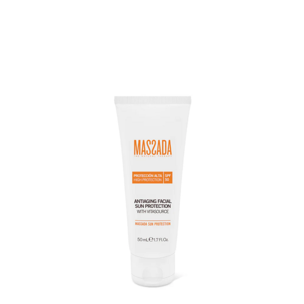 Antiaging facial sun protection spf 50