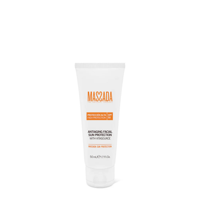 Antiaging facial sun protection spf 50