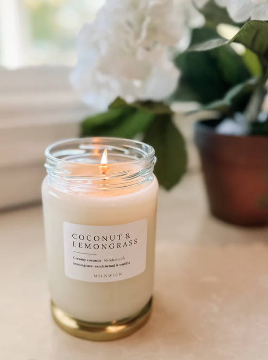 Coconut & Lemongrass Candle 500ml 