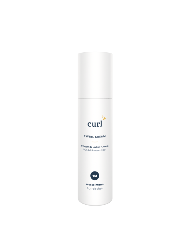 curl Twirl Cream Pflegende Locken-Cream bündelt krauses Haar 100ml