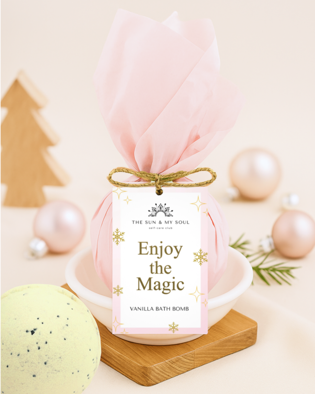 Christmas Vanilla Bath Bomb