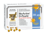 BioActive D-Pearls 38ug 80 pk
