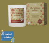 Christmas Cabin Candle