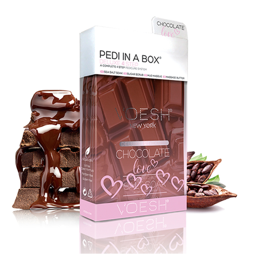 4 Step Pedi in Box - Chocolate C
