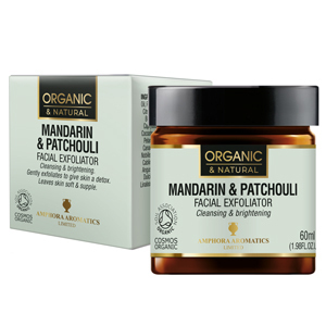 Facial Exfoliator Organic Mandarin & Patchouli