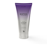 Match coloring hair mask violet